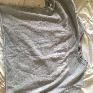 Victoria secret sport cropped crew neck sweater
